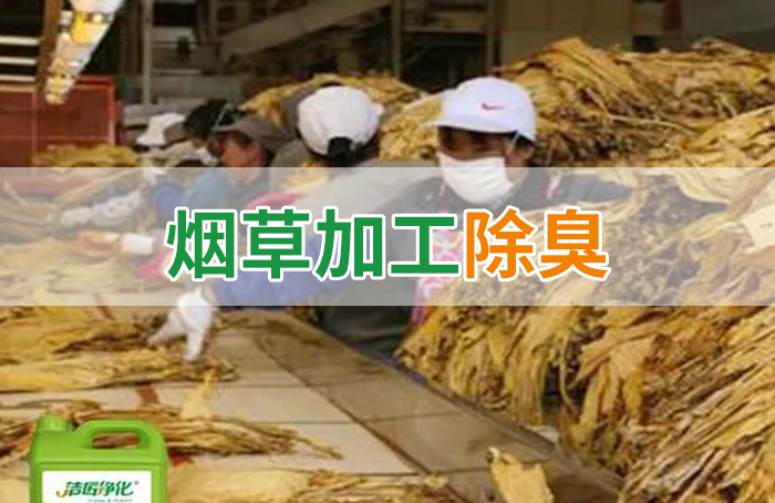 潔匠凈化·的凈工業(yè)除臭劑_煙草加工異味廢氣危害大，快速除臭就用Dejing的凈除臭劑！